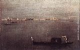 Francesco Guardi Famous Paintings - Gondola